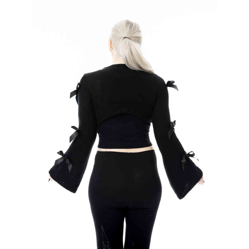 Poizen Industries - Shadowbell Schulterjacke/bolero - Schwarz